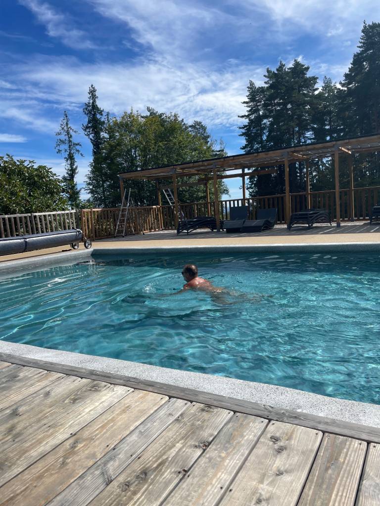 Piscine balnéo Domaine du Coq Rouge