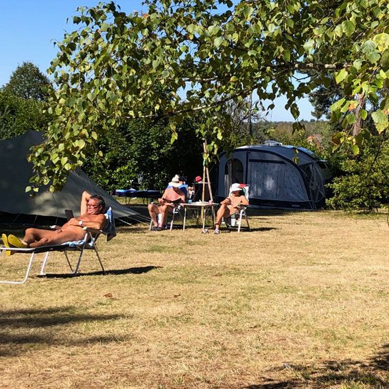 Couvert camping herbertz picnic rouge